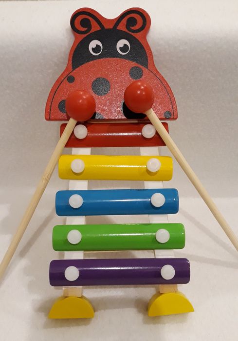 Детски дървен ксилофон
