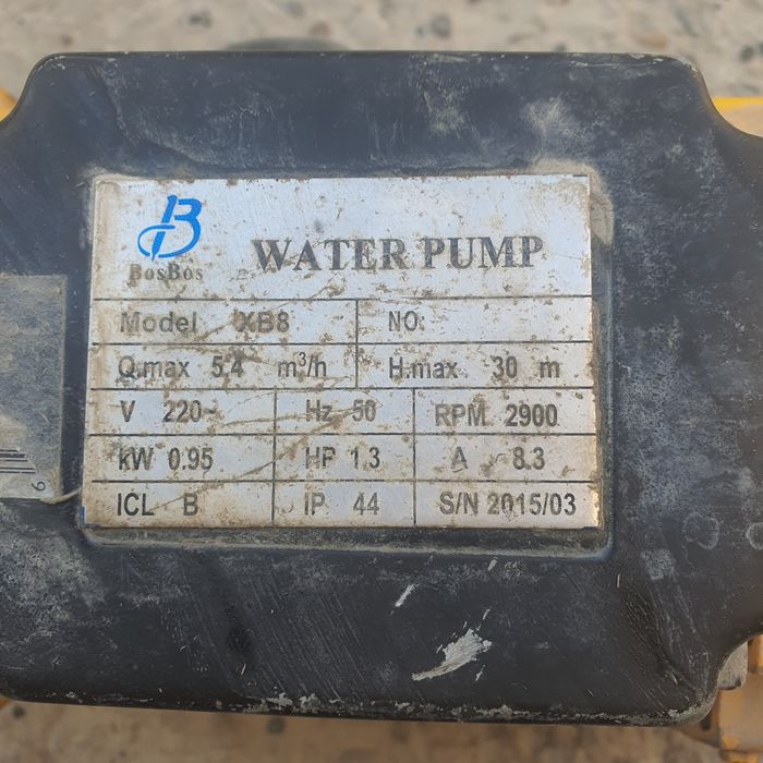 Suv nasosi ishlatilgan holati yaxshi