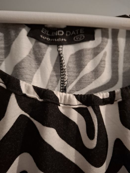 Bluza print zebra Blind date 42