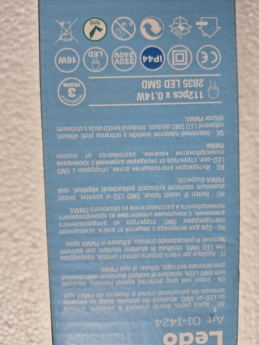 NOU.Lampa ledo Art.01-1424.