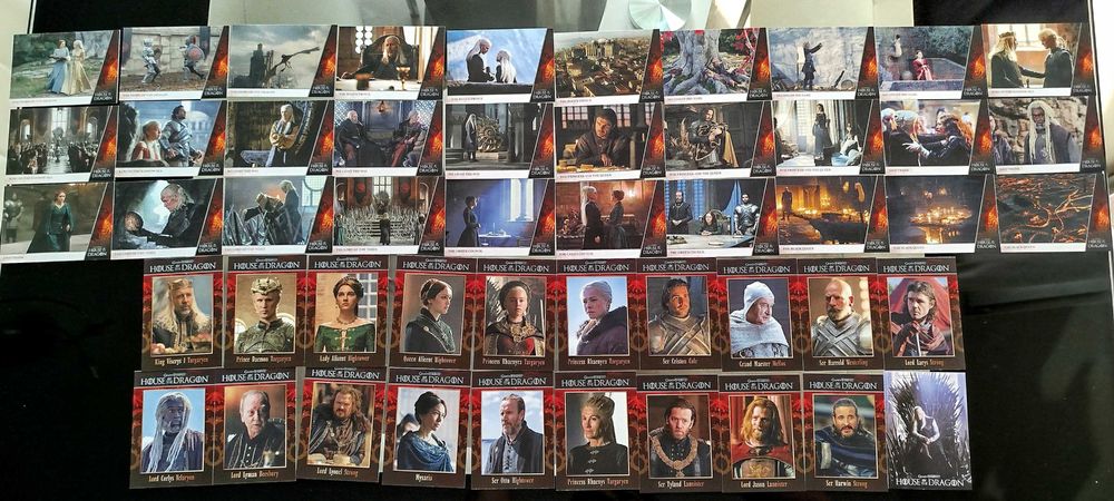 Домът на дракона / House of the Dragon колекционерски карти комплект