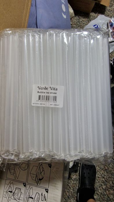 трубочки для баблти boba tea