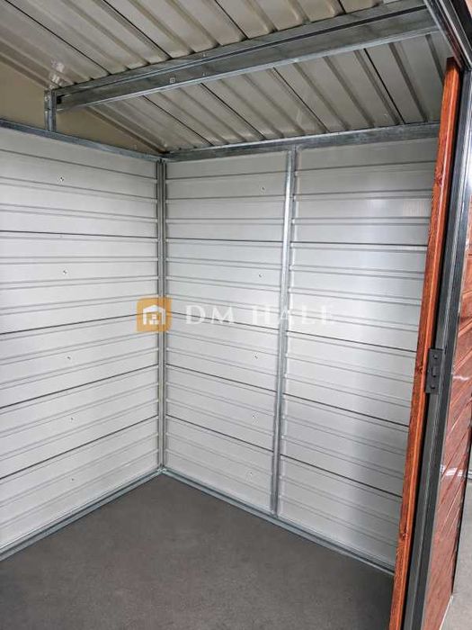 Барака за инструменти градинска SOLE TERRA WALNUT 185х281 см ВИСОКА 220 см -349 EUR