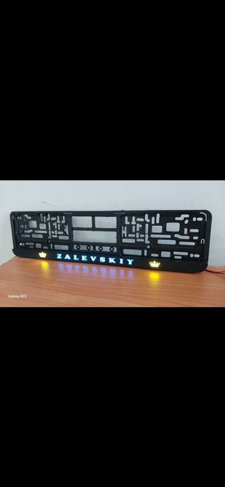 Лед подномерники рамка