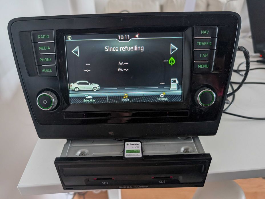 Radio Navigatie Skoda Rapid Bluetooth Mib2 Smartlink Carplay Android A
