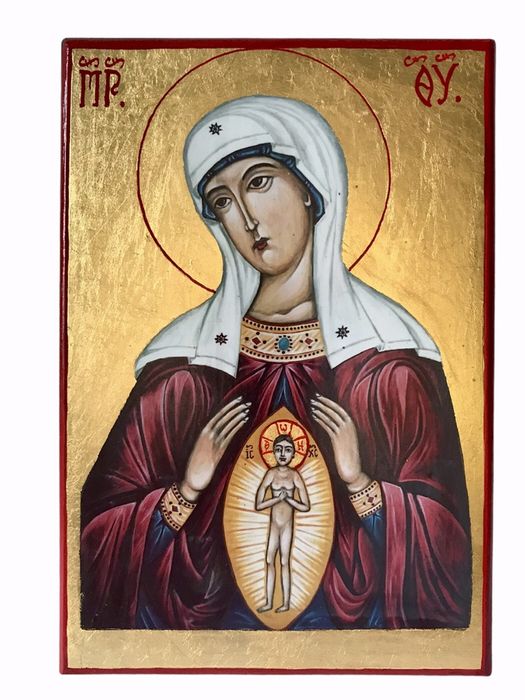 Икона на Св. Богородица -за зачеване, при бременност и за леко раждане