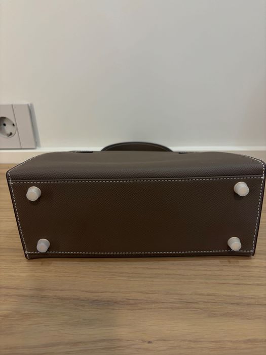 Hermes сумка бежевая