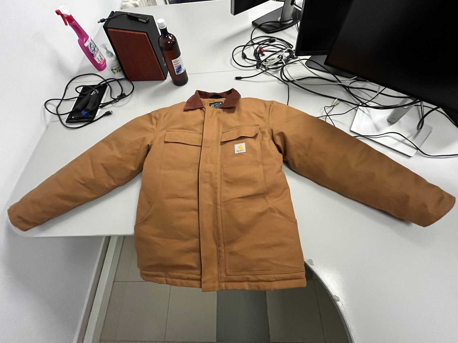 Зимно яке/палто Carhartt размер S/M - C003 - Firm Duck Traditional