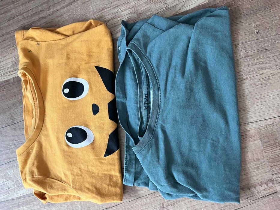 Лот бебешки блузи, чорапи и тренировачни гащи, 86