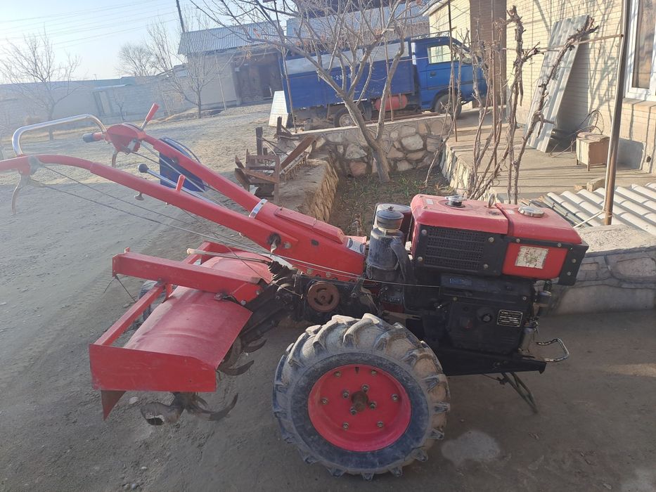 Зубр мотоблок Жатка фрезер