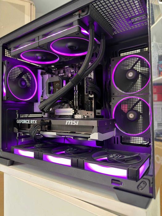 PC Gaming Ryzen 7 9800X3D, RTX 5070,32GB,1TB, Garantie 3 ani,Tva Rate