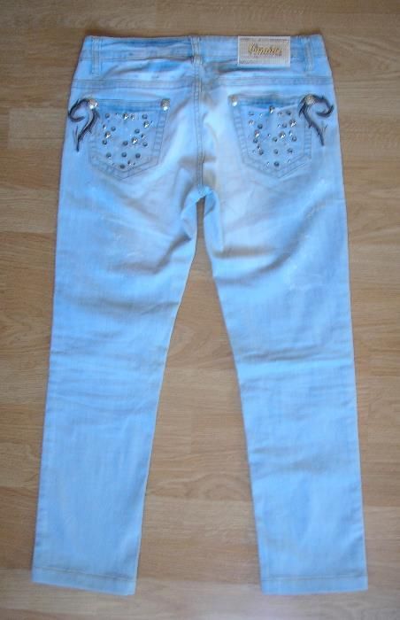 Нови дънки, светли дънки, джинси “Benetton”, 9-10 год.