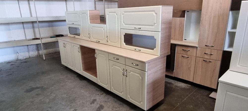 Mobila bucatarie modulara noua 3ml cu fronturi mdf