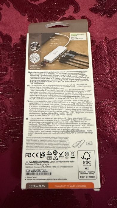 USB-C Multi-Port Hub with Power