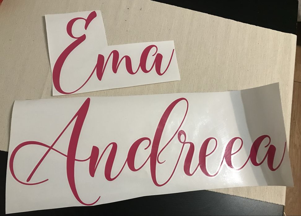 Autocolant text/stickere