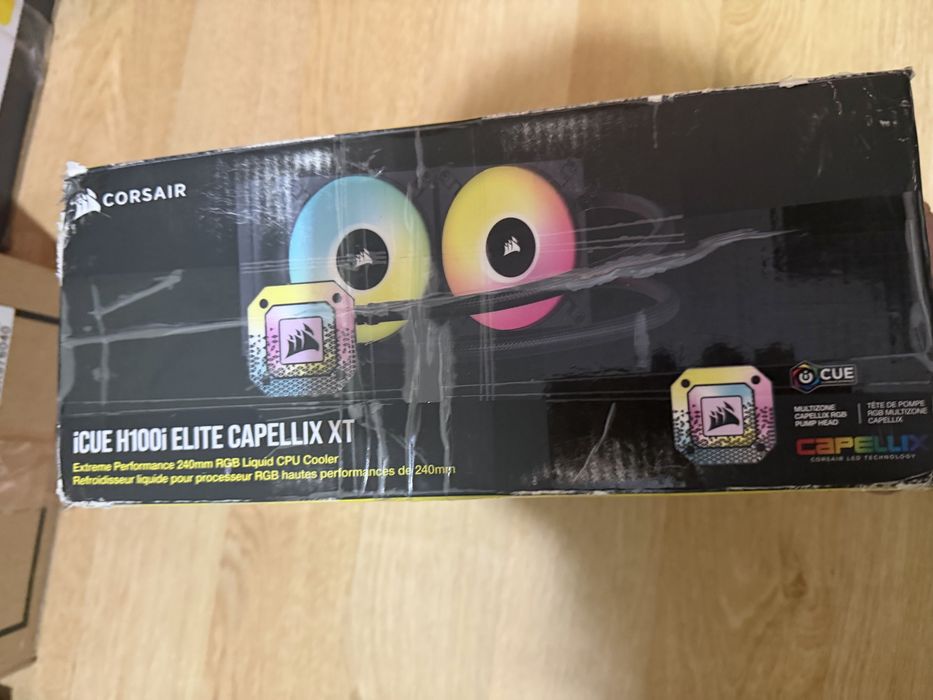 Corsair icue h100i elite capellix xt