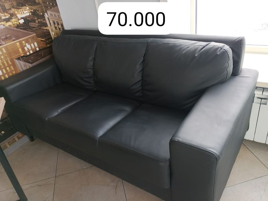 Продам кож.зам диван