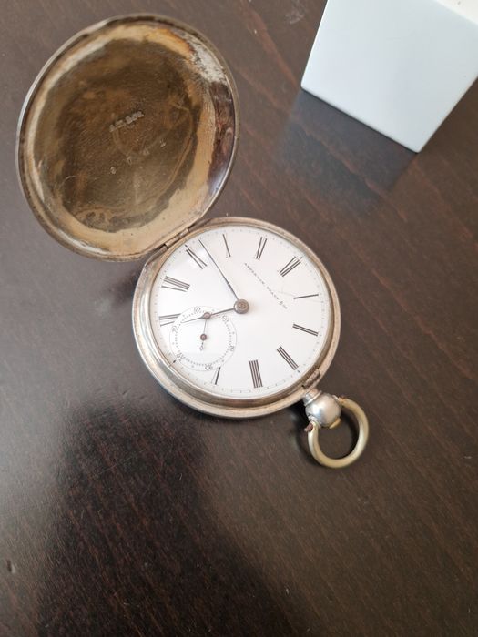 Рядък антикварен американски джобен часовник Appleton. Tracy&Co - Walt