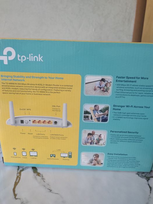 Модем tp-link, 300 Mbps