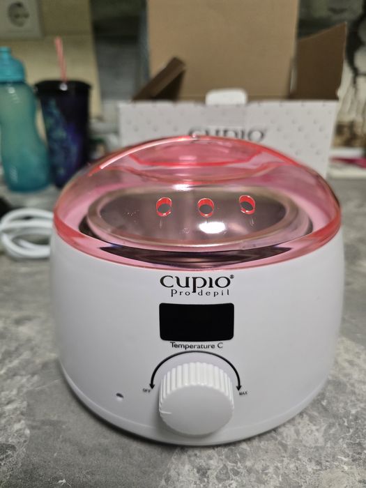Set incalzitor ceara Cupio cu ceara si spatule