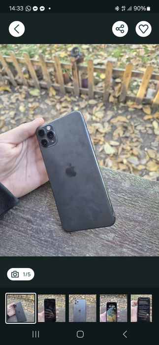 Iphone 11 pro max 256 gb