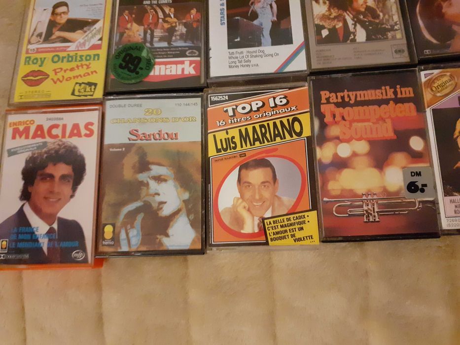 casete audio abba bob dylan mireille mathieu gheorghe zamfir