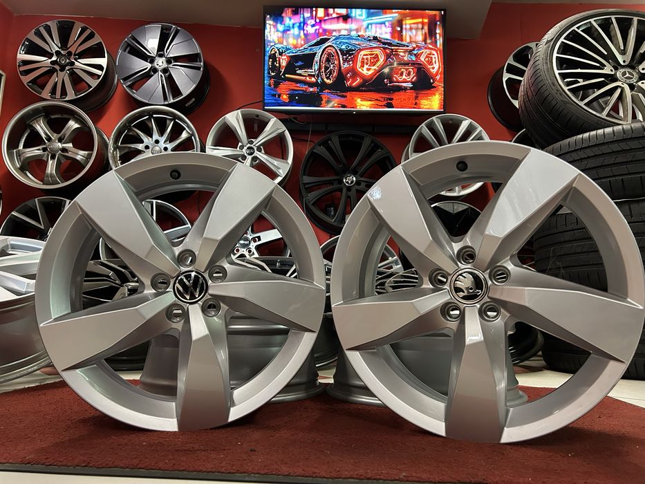 17 Цола 5х100 Skoda Scala Kamiq Fabia VW T Cross Tiago Polo  Original