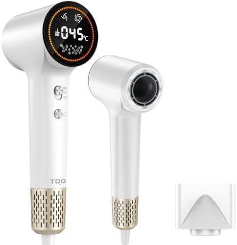 Нов Мощен йонен сешоар 110,000 RPM – бързо сушене и нисък шум за коса