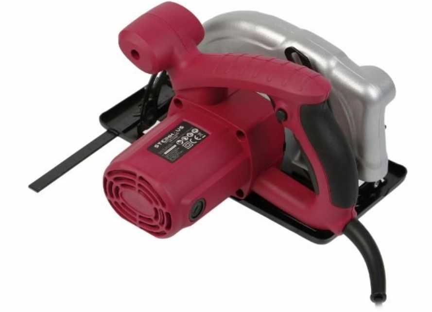 Ръчен циркуляр Steinhaus,PRO-CS1200,1200W,Диск 185 мм,5500об/мин,63 мм
