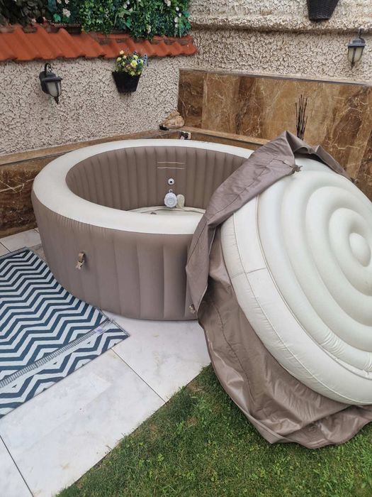 надуваемо джакузи INTEX PureSpa Sahara