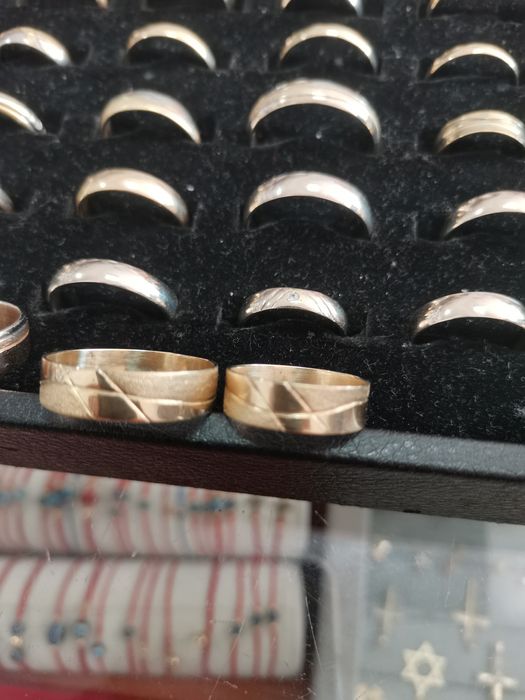 Златни масивни брачни халки - 585 проба