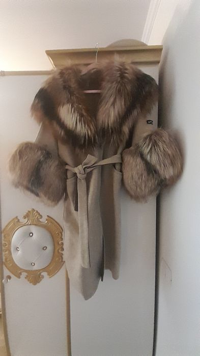 Palton  Alpaka super  blană naturală