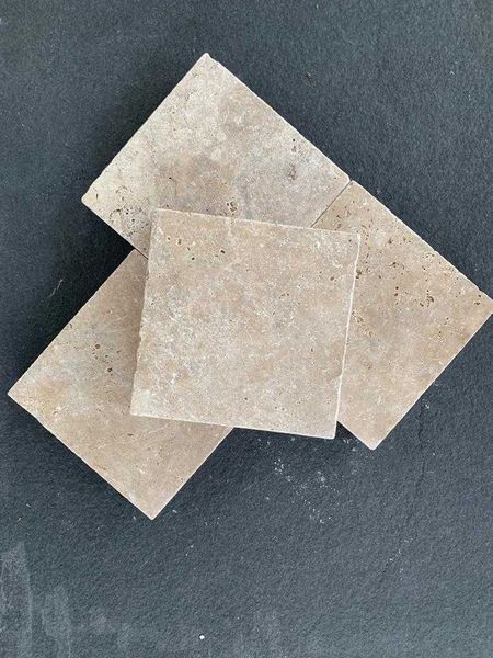 Travertin/Placi Travertin/Pavaj Travertin Beige 15,2x15,2x3 cm