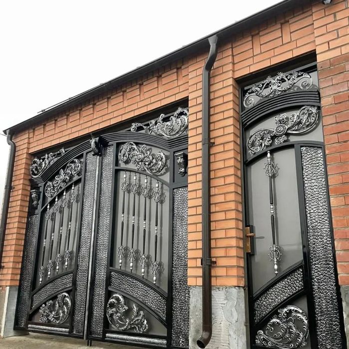 Навес Ворота Решетки.