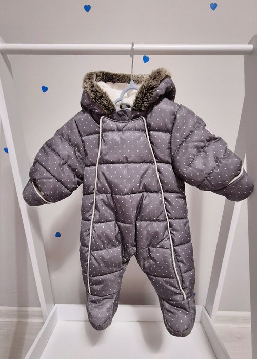 Зимни дрехи 3-6 месеца, 62-68 см