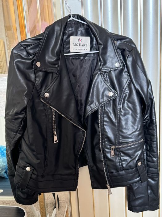 кожаная куртка свитер подаркага