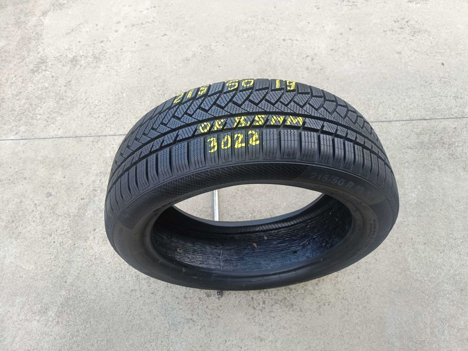 O anvelopa iarna 215 50 19 continental wintercontact TS 850P cu 8,5 mm