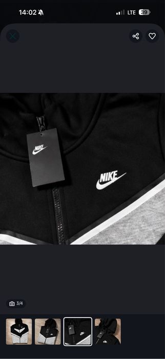 Nike Tech Fleece.Срочно продаю серая