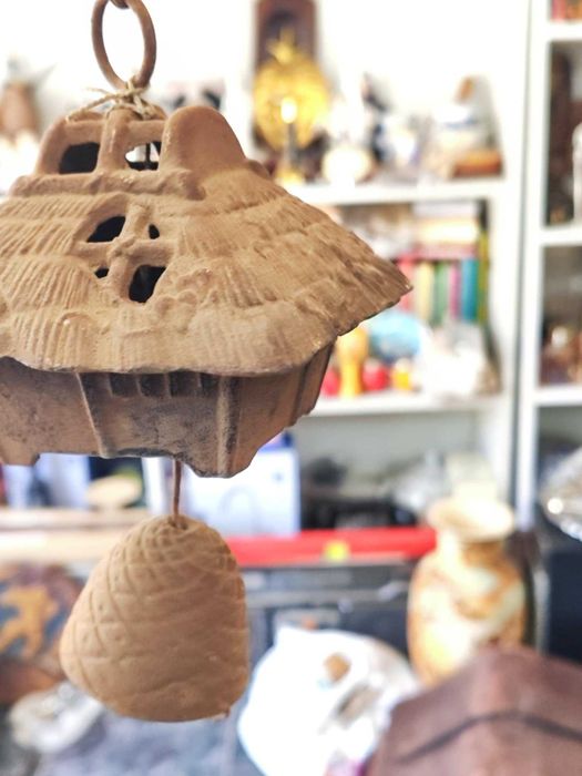 Старо японско чугунено звънче