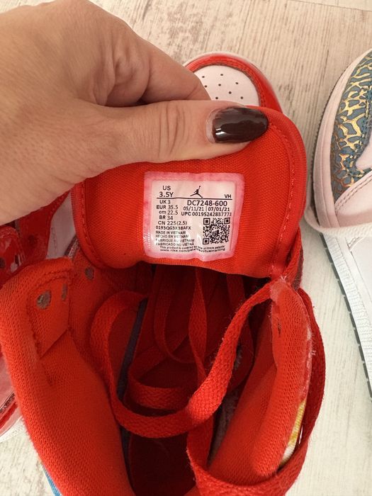 Nike jordan оригинални детски маратонки