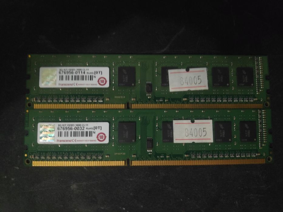 ddr 3, 8 GBx2, 2 GBx2