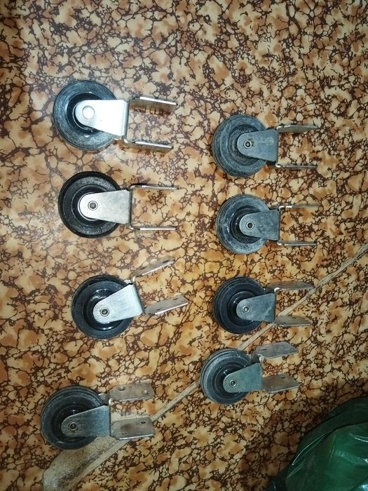 Колесики мебельные 8 шт