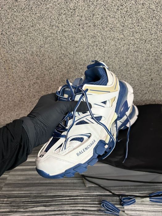 Vând adidasi Balenciaga Track 2 White Blue | marimea 42 | Full Box |