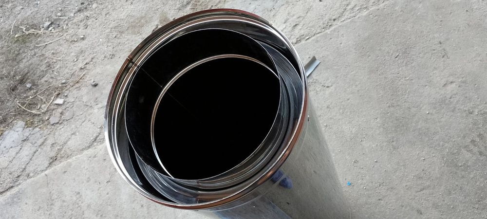 Двоен димоотвод инокс ф200-250