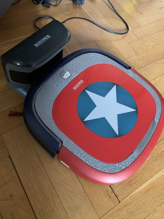 П рахосмукачка робот ECOVACS Robotics Deebot Slim Marvel Edition