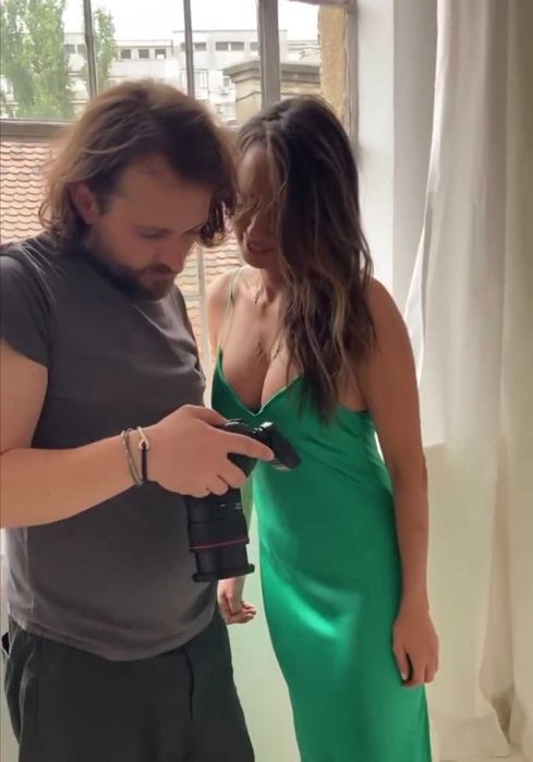 Rochie verde - Andreea Raicu - nouă