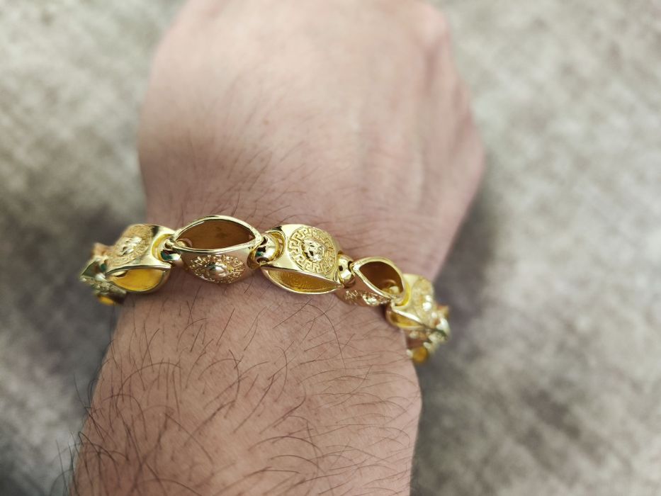 Bratara placata cu aur