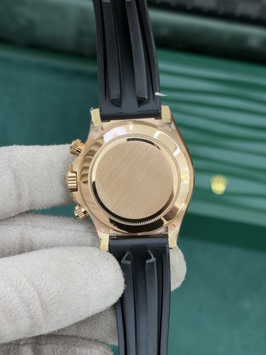 Rolex Cosmograph Daytona 40mm Everose Gold – Black Diamond Dial, Oysterflex