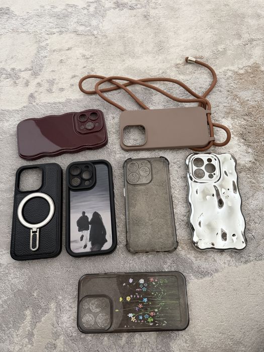 Чехлы на Iphone 14pro 7 шт
