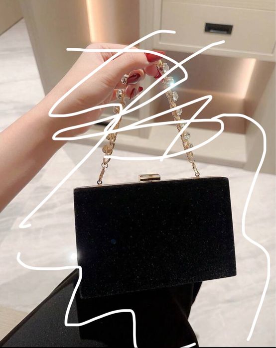 Продаю сумку новая бархатная